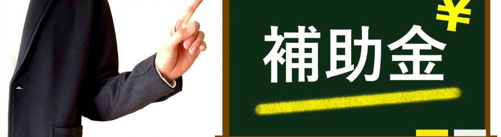 補助金を指差しで示すビジネスマン