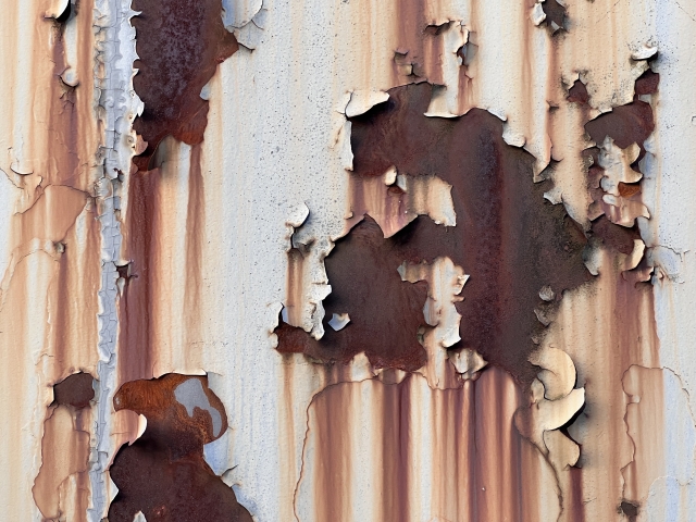 劣化した外壁