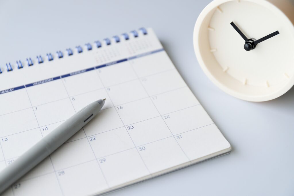 外壁塗装の工事スケジュール